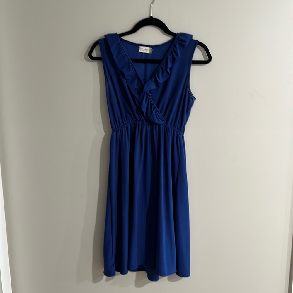 Jon and Anna New York sleeveless blue dress size small